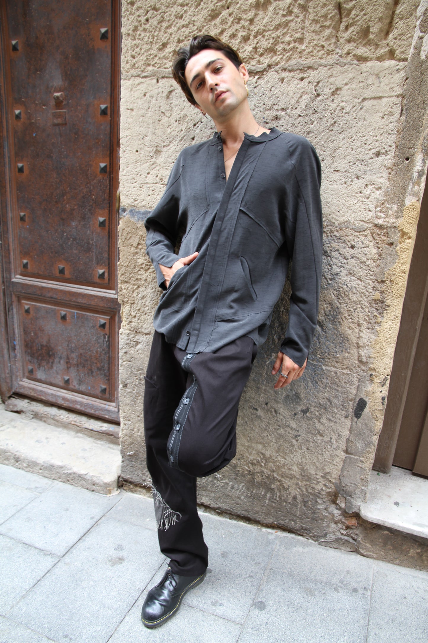 Camisa Berla gris Unisex (2 opciones)