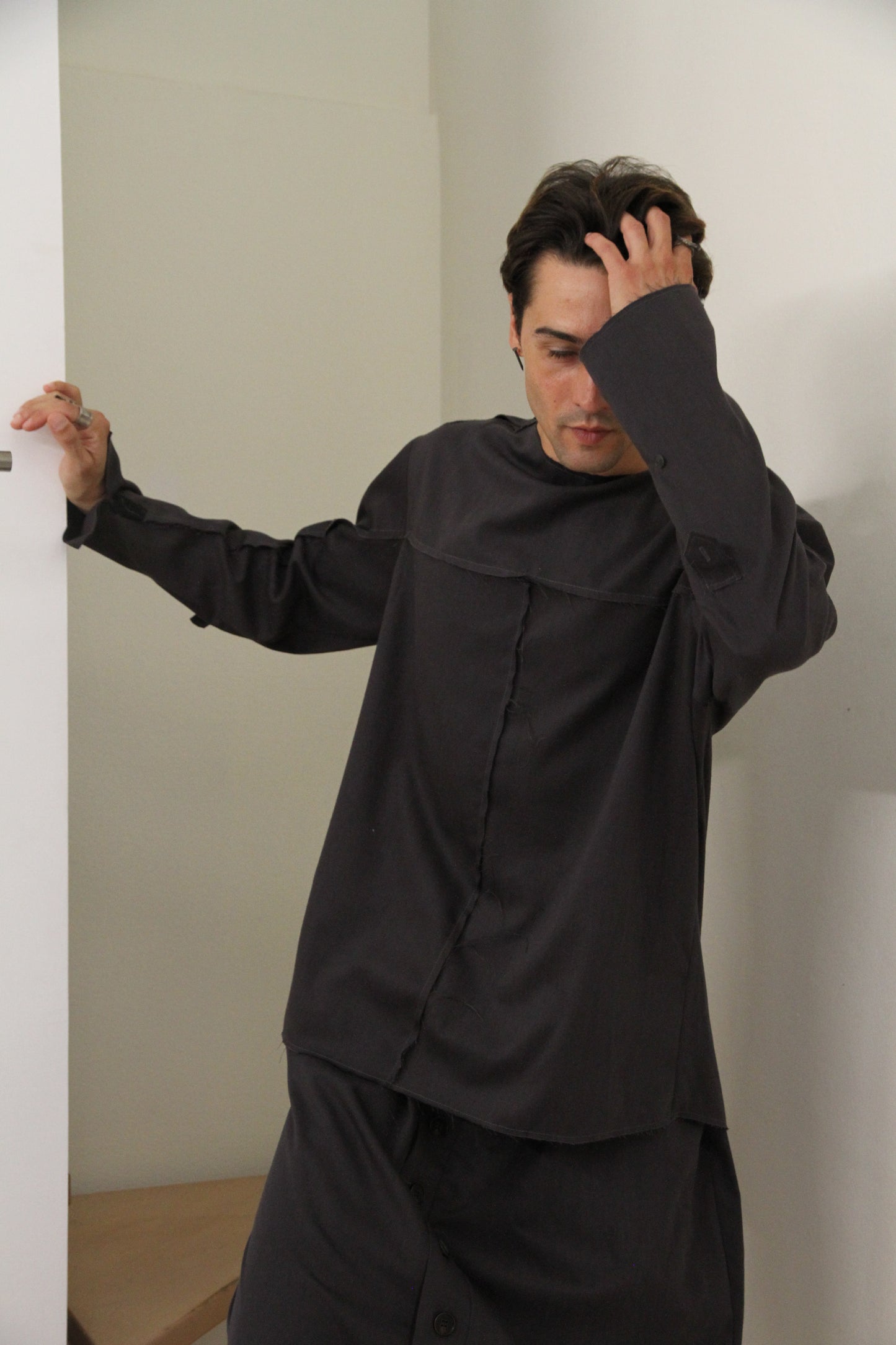 Camisa Devid larga Unisex (3 opciones)