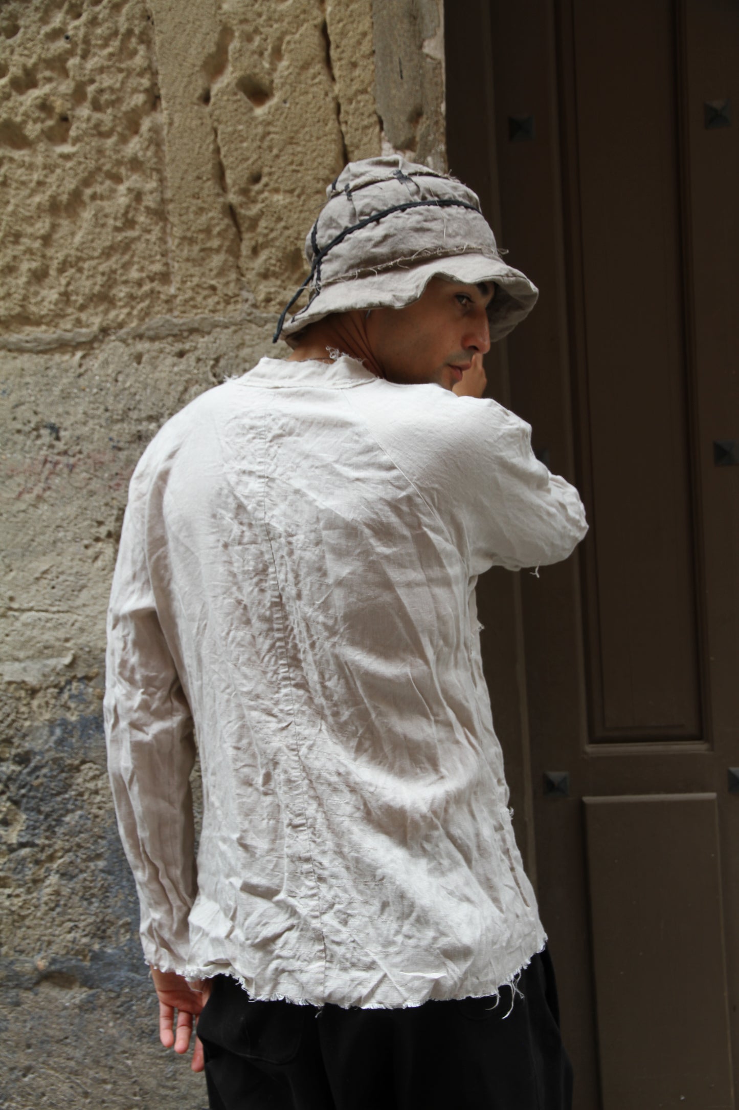 Camisa Berla beige Unisex (2 opciones)