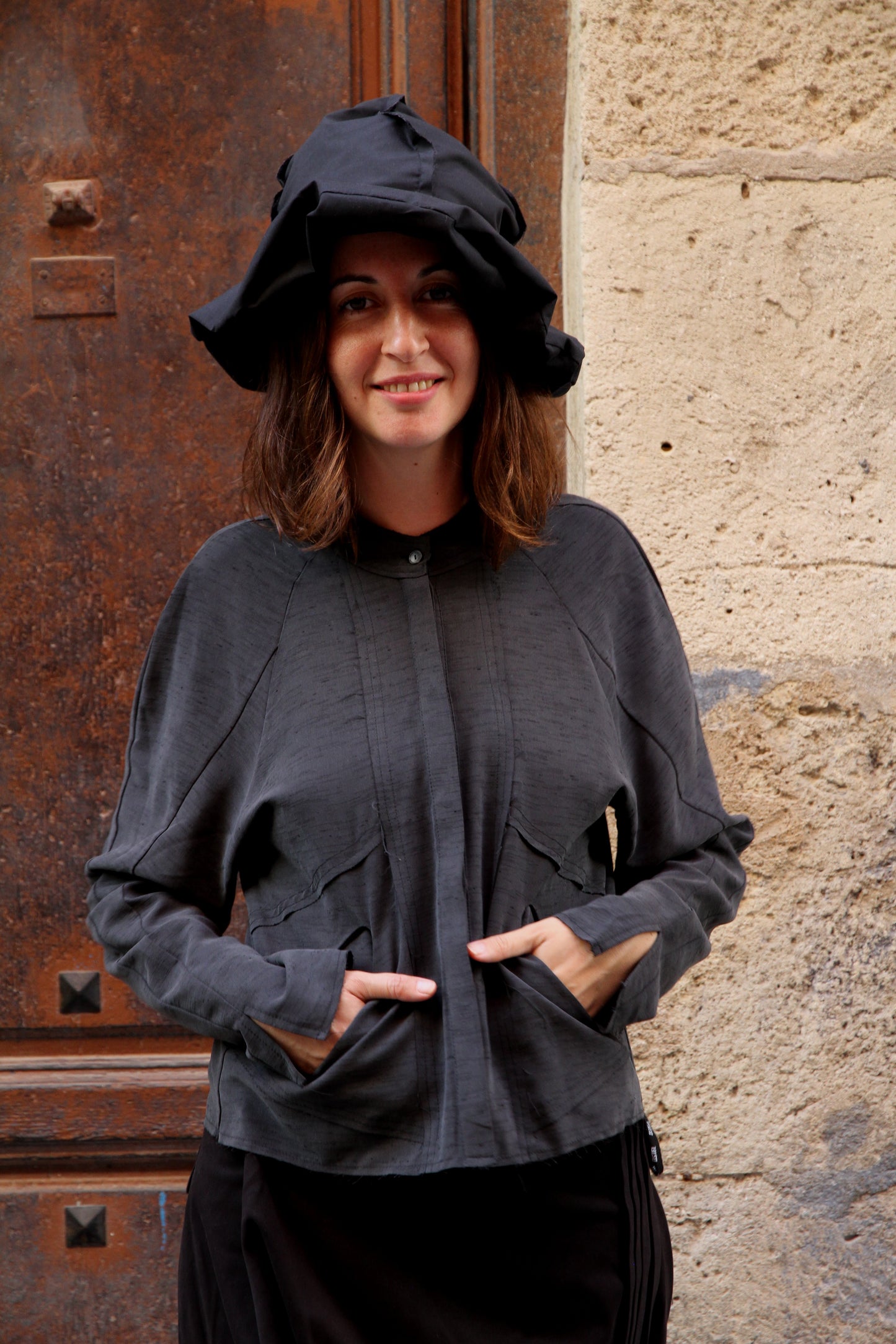 Camisa Berla gris Unisex (2 opciones)