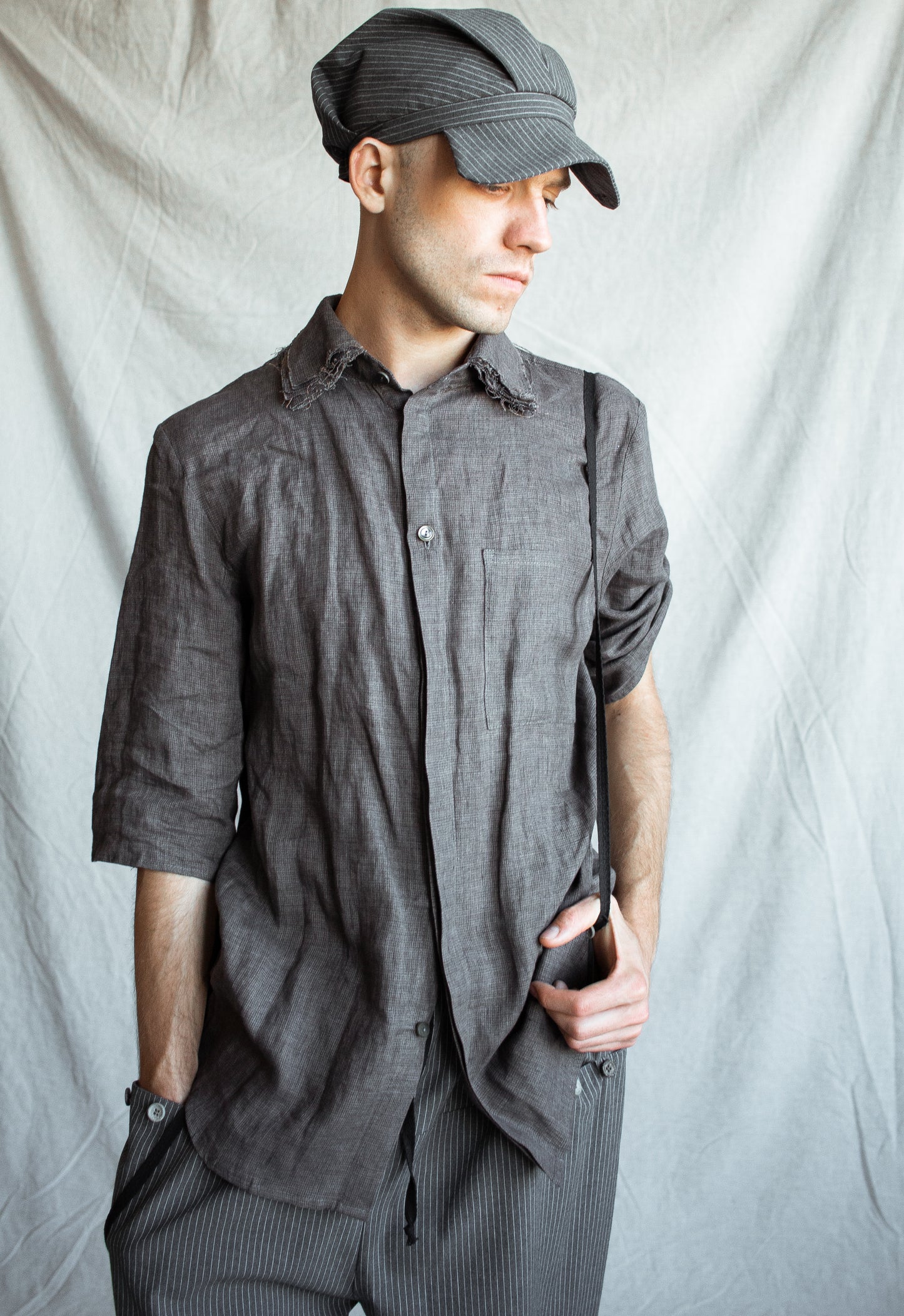 Cap Peaky gray