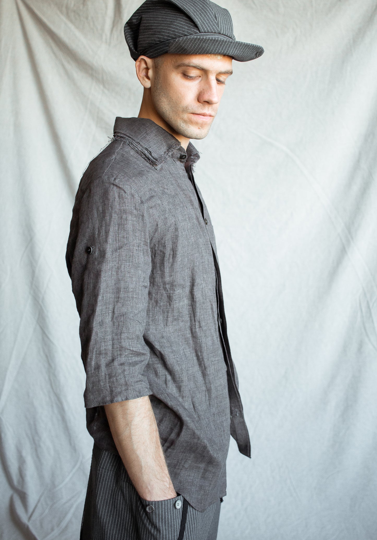 Cap Peaky gray
