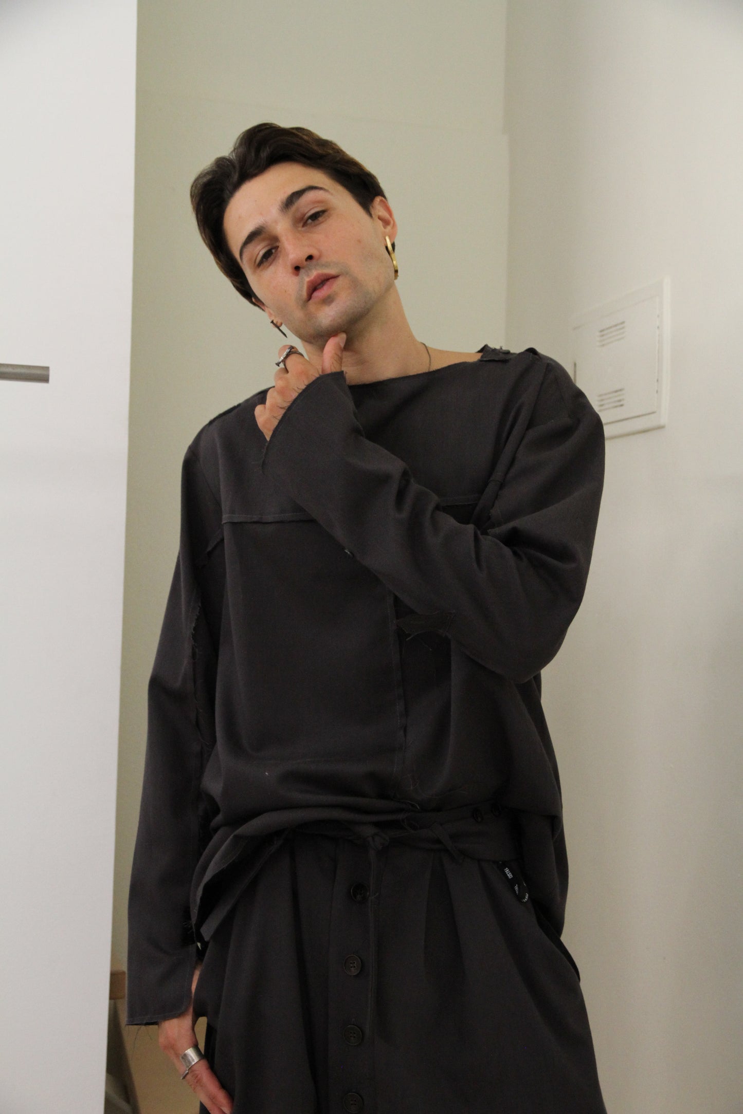 Camisa Devid larga Unisex (3 opciones)