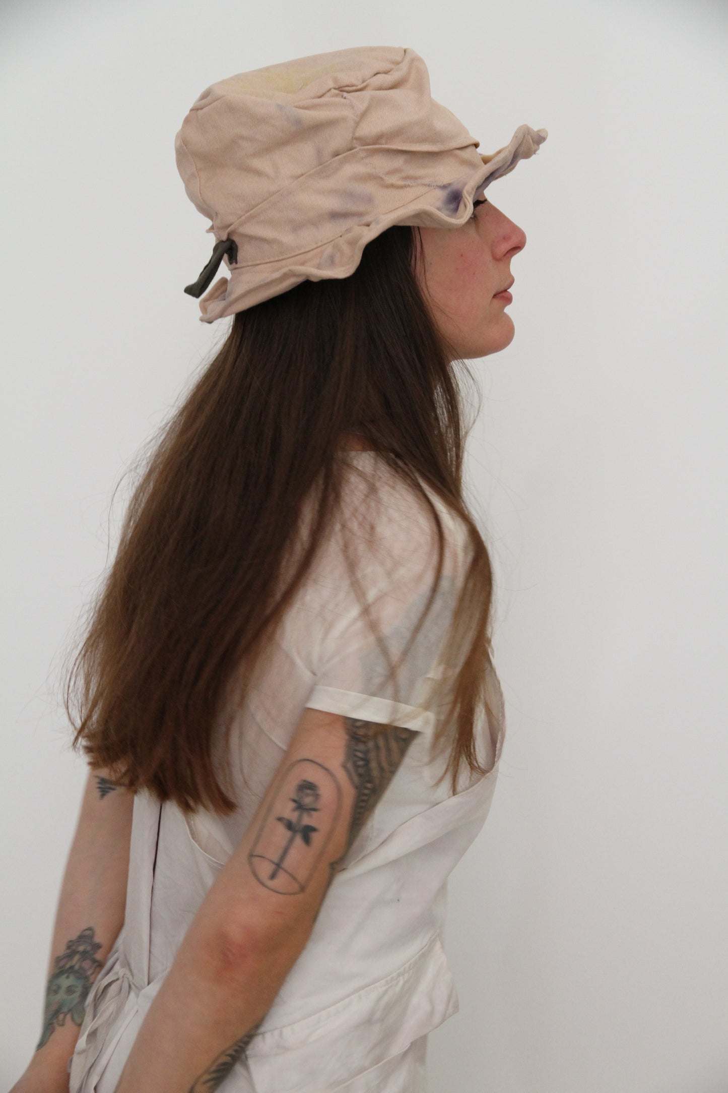 Sombrero Ahana shibori rosa