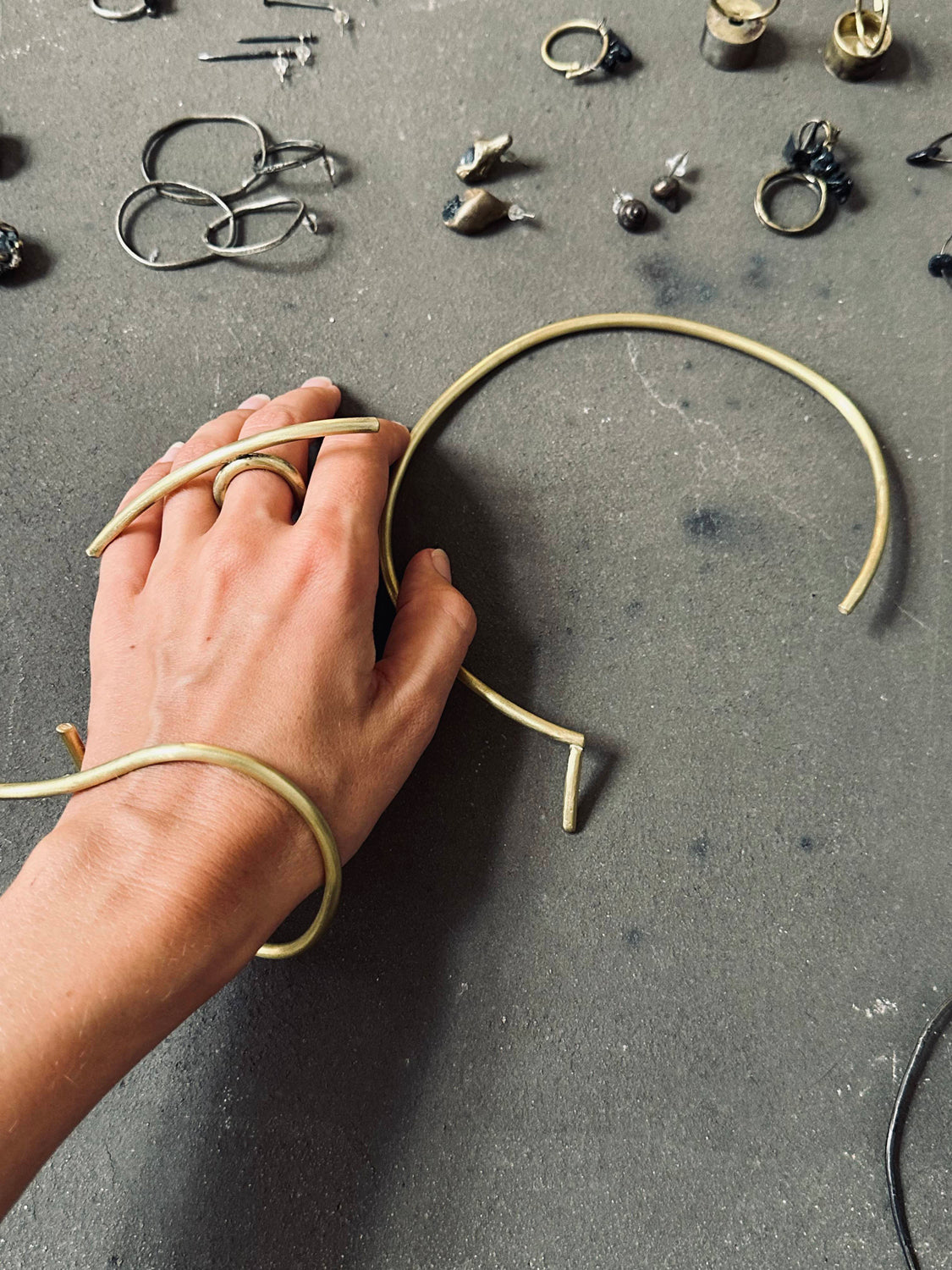 Brass set Kairo