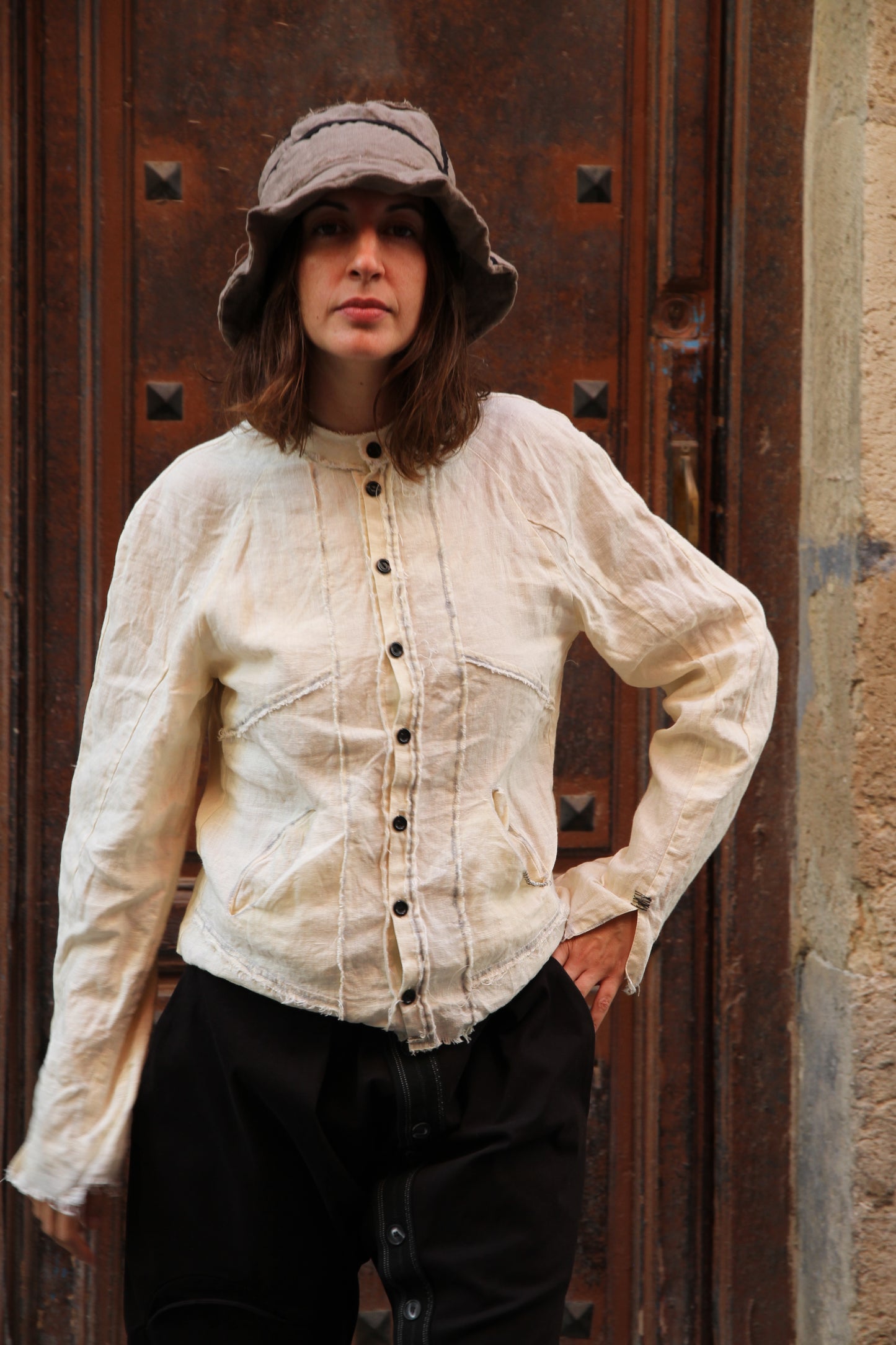 Camisa Berla Milk Ink Unisex (2 opciones)