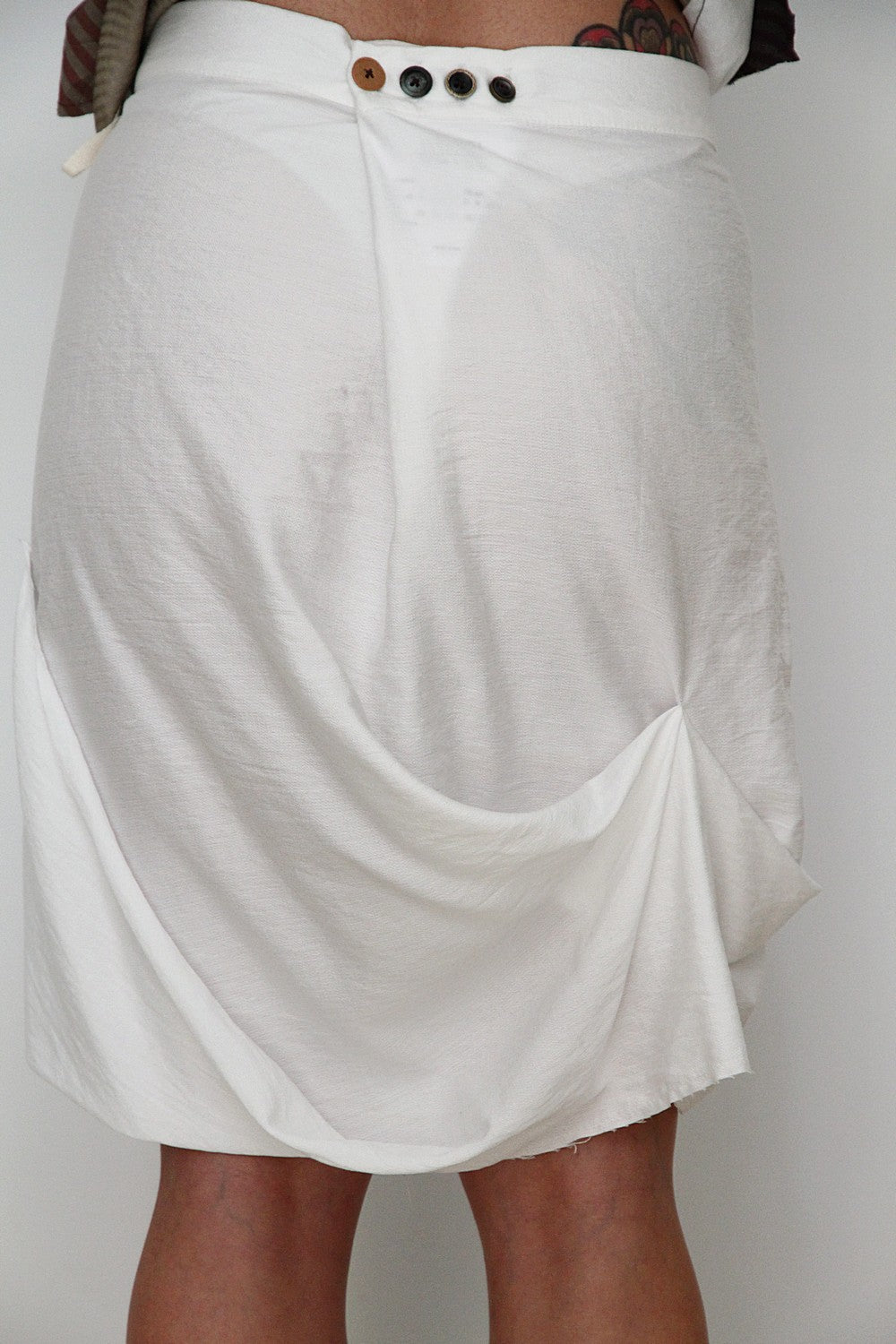Falda Paulina linwhite
