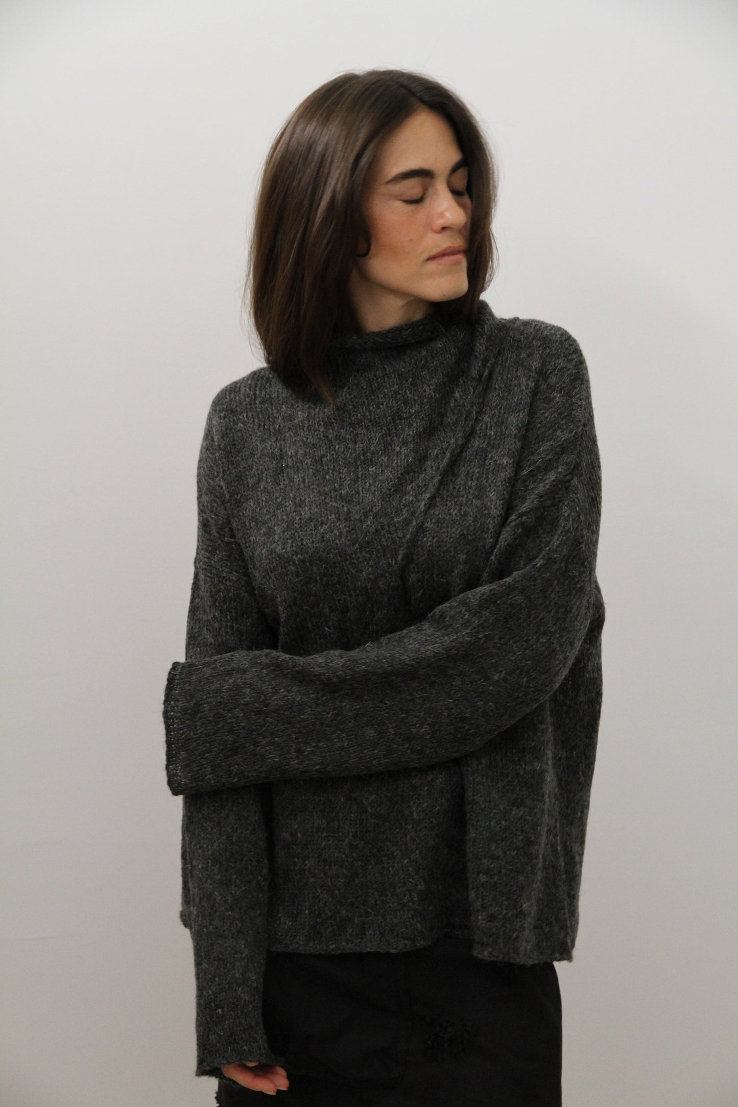 Suéter Bono gris unisex