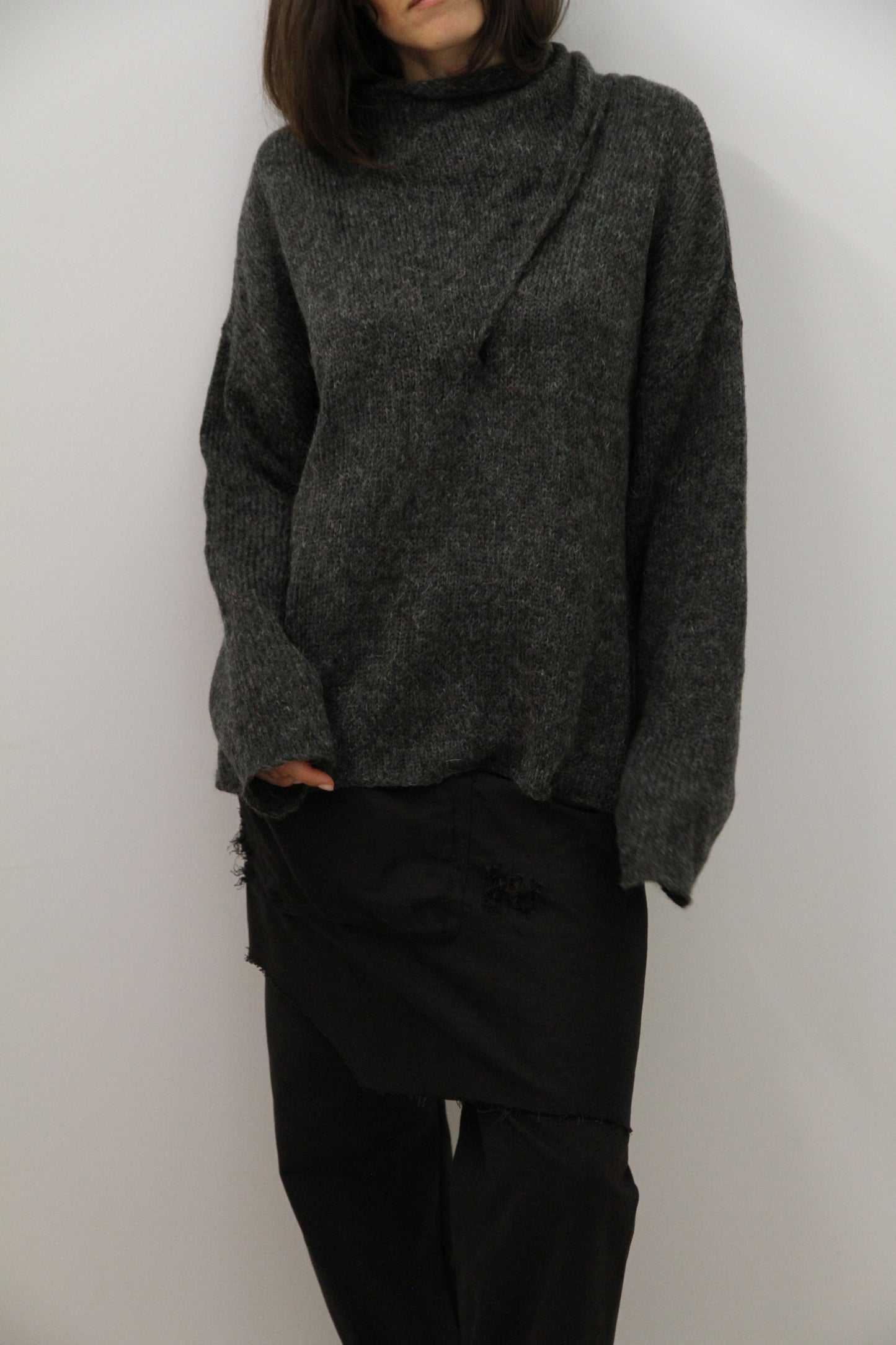 Suéter Bono gris unisex