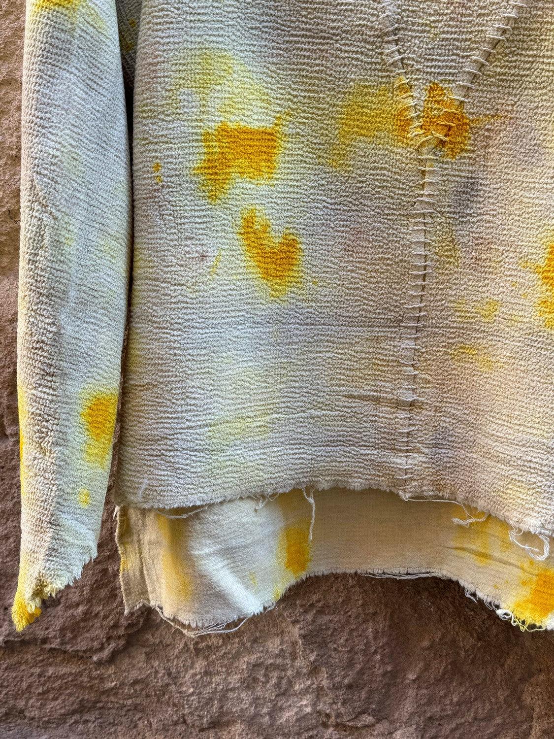 Suéter Frank de tejido teñido natural