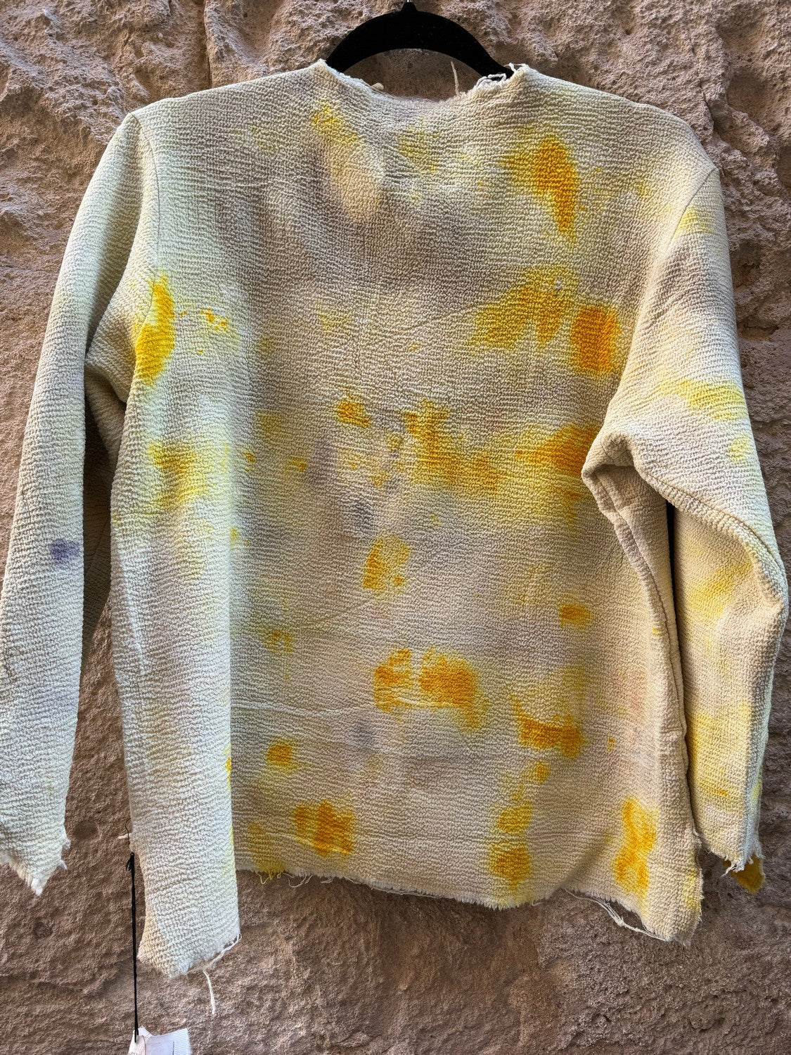 Suéter Frank de tejido teñido natural