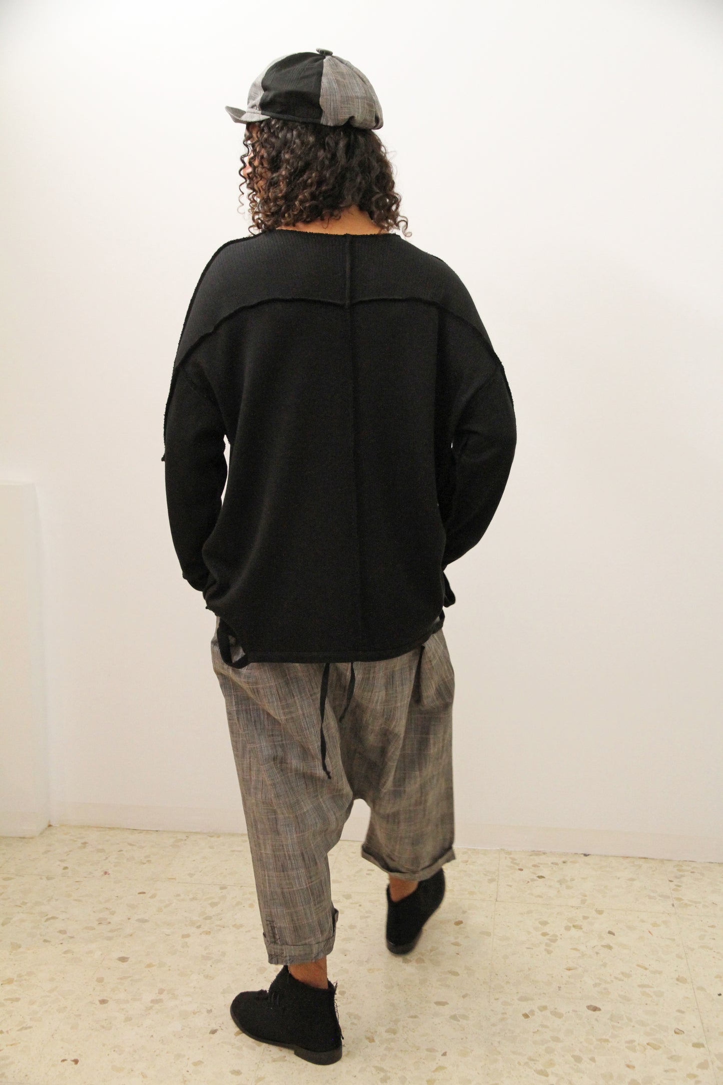 Sweater unisex black #4