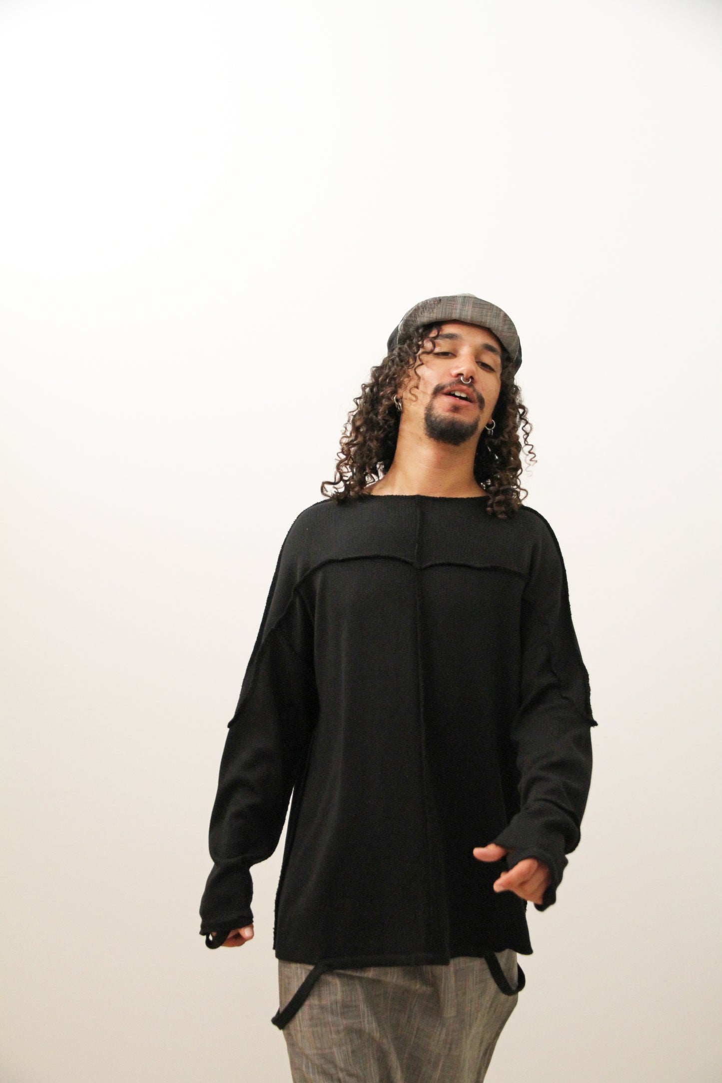 Sweater unisex black #4