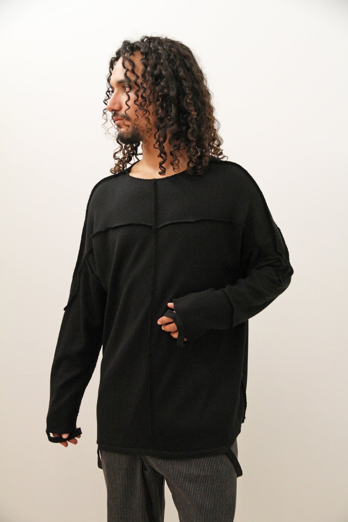 Sweater unisex black #4