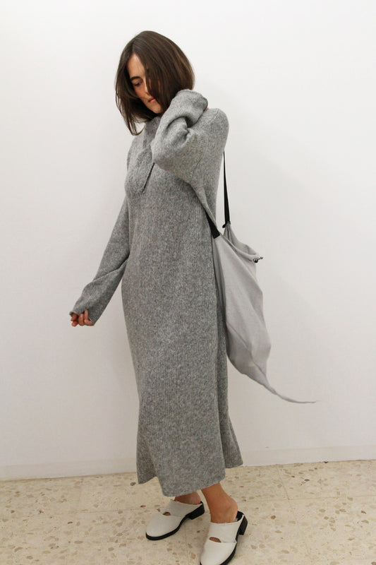 Vestido de punto Kaja azul