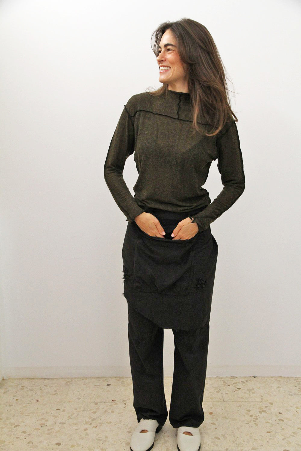 Pantalón unisex Horosha gris