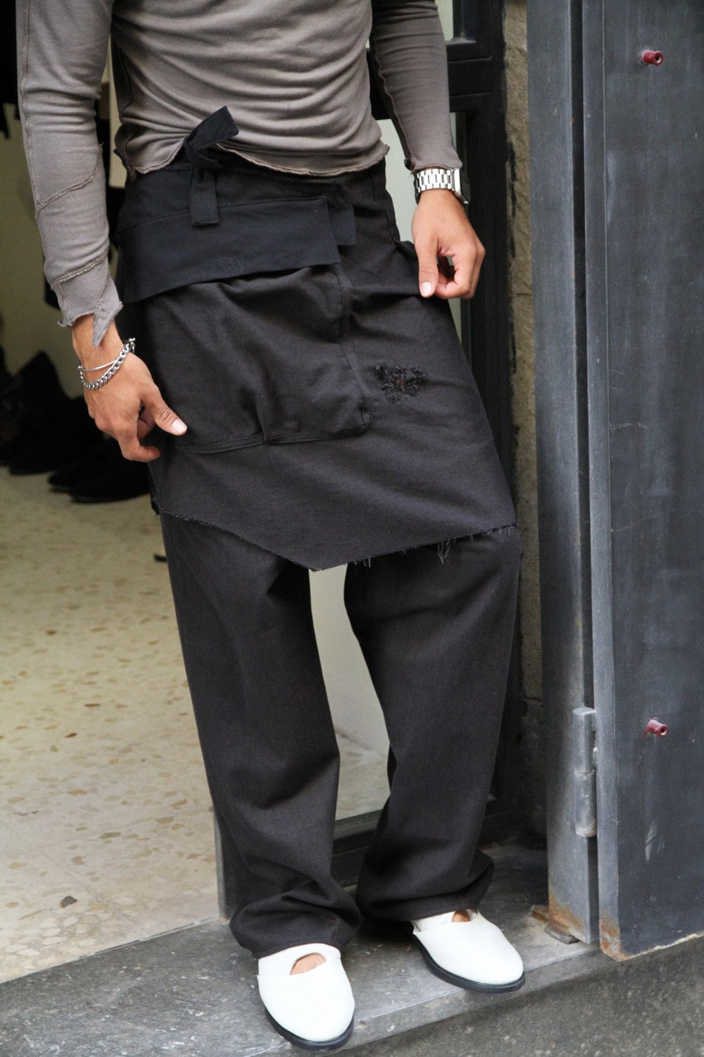 Pantalón unisex Horosha gris