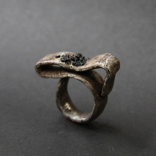 Срібне кільце 5