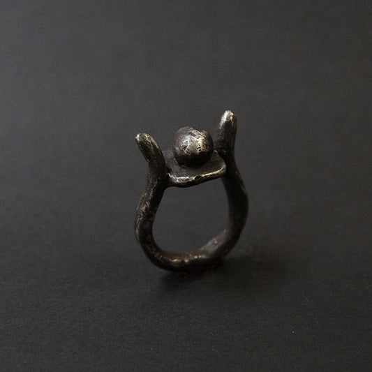 Срібна каблучка Queen