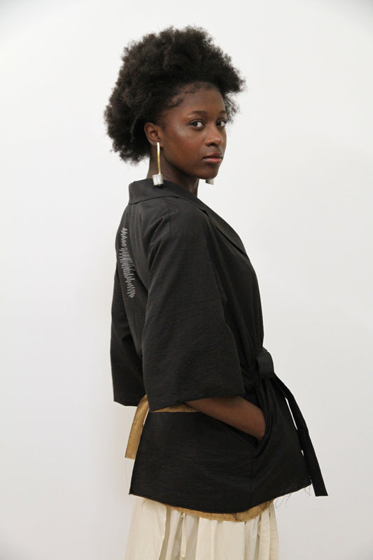 Kimono Shutoko unisex negro