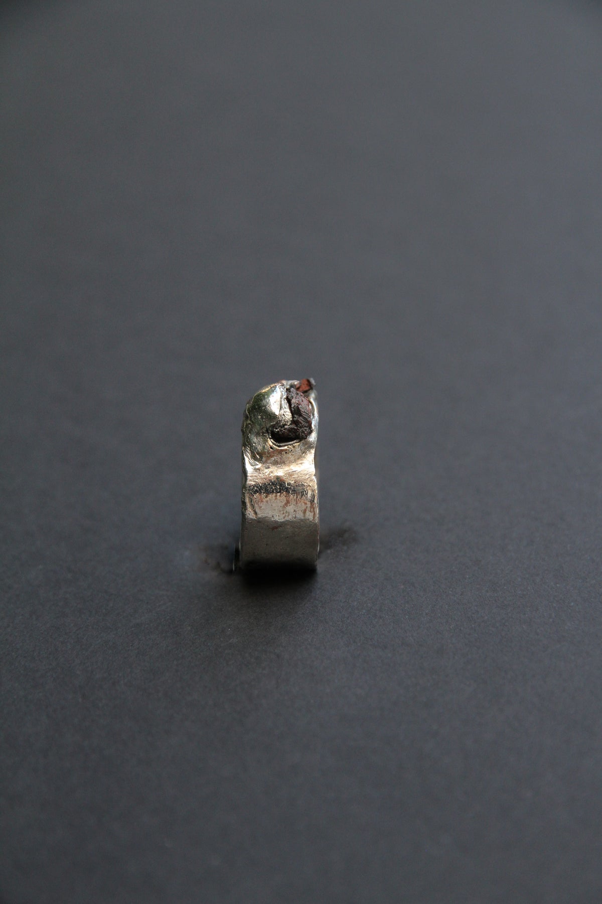 Raw Tourmaline Relic Ring
