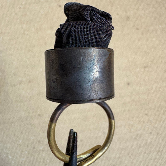 Anillo con malla de cobre Unisex