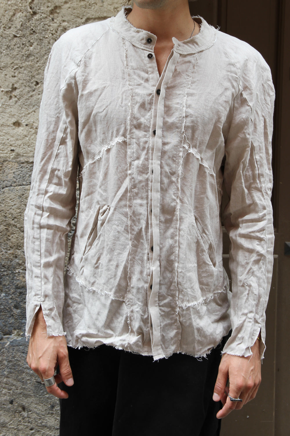 Camisa Berla beige Unisex (2 opciones)