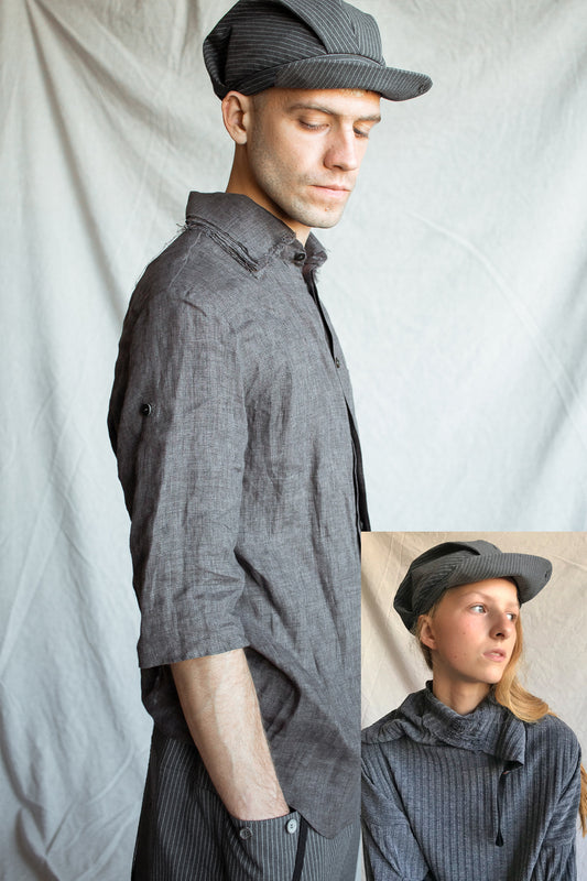 Cap Peaky gray