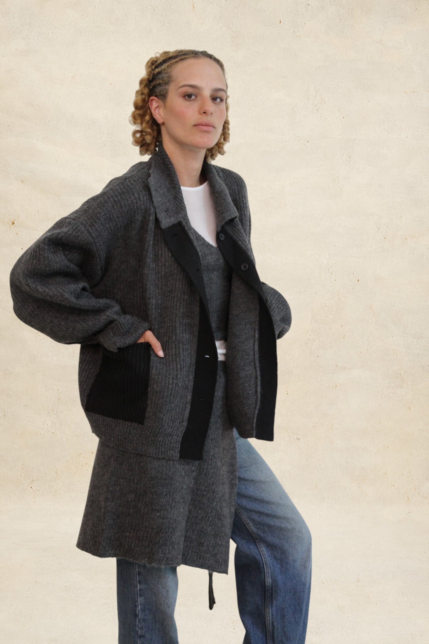 Кардиган Stone Rib Unisex