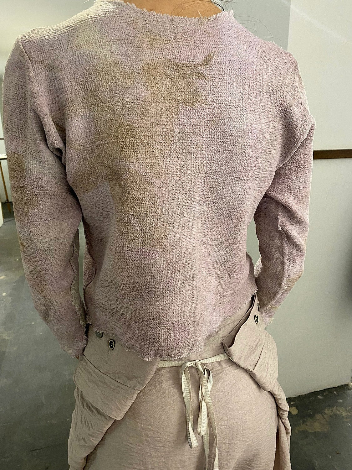 Top corto Shibori