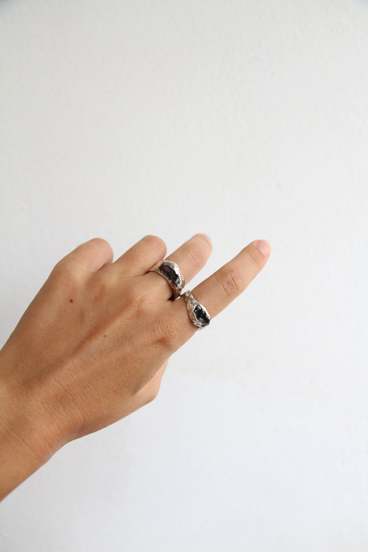 Raw Tourmaline Relic Ring