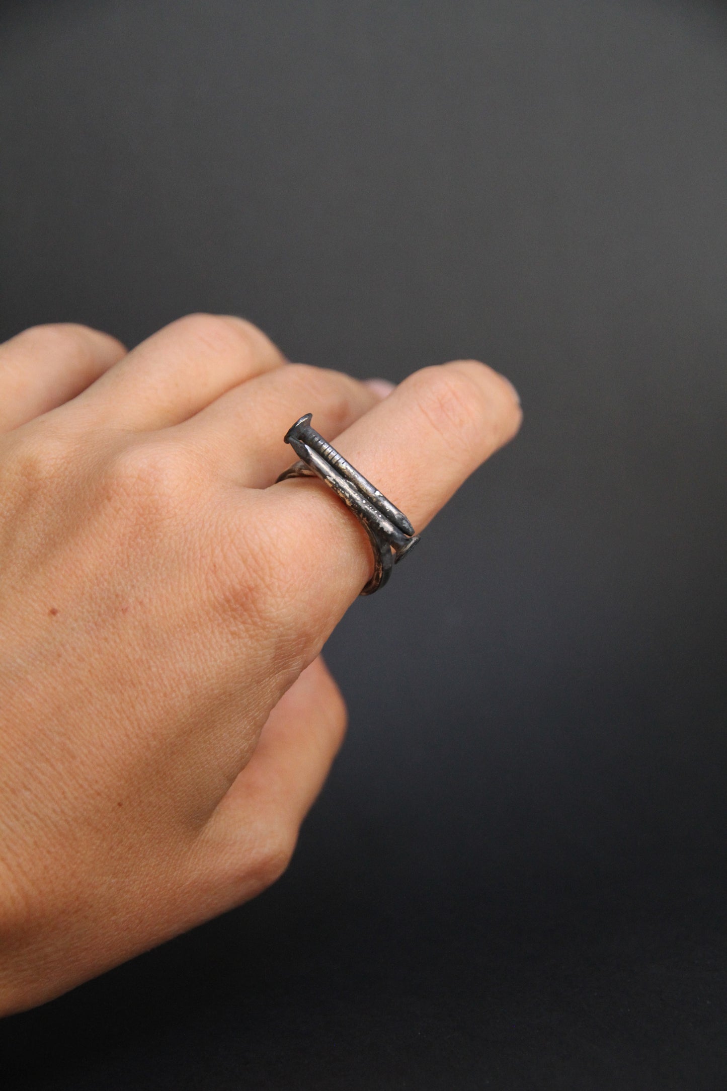 Anillo de uñas unisex