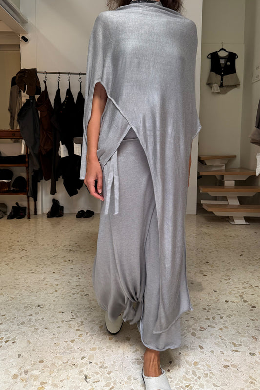 Traje de punto Michel gray