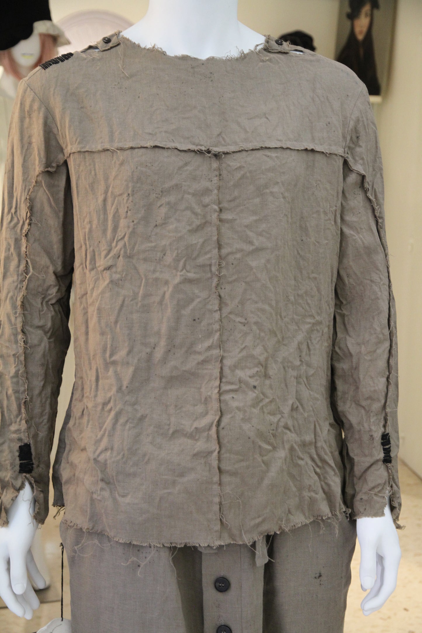 Camisa Devid larga Unisex (3 opciones) 