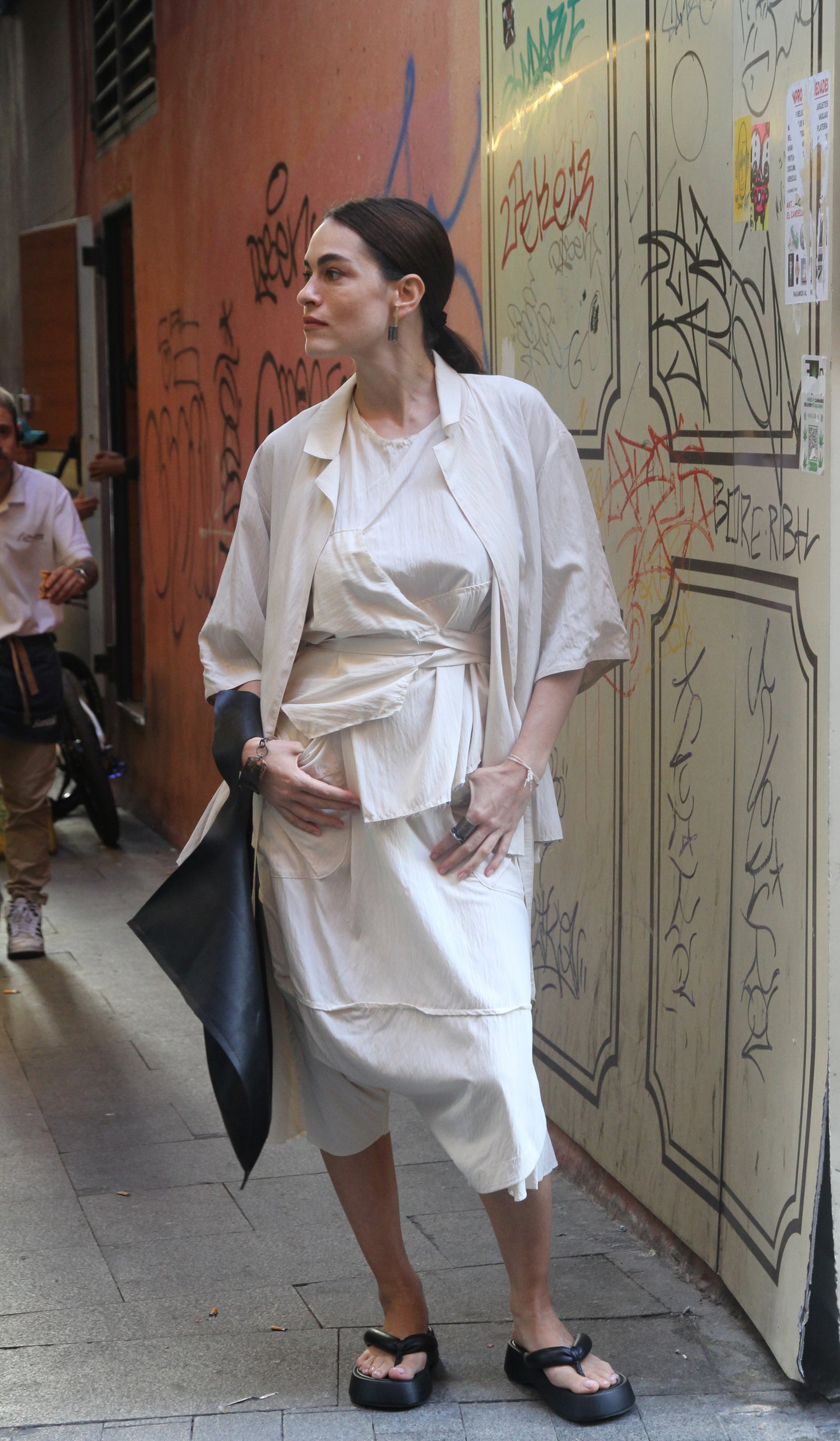 Pants Ushiro milk unisex