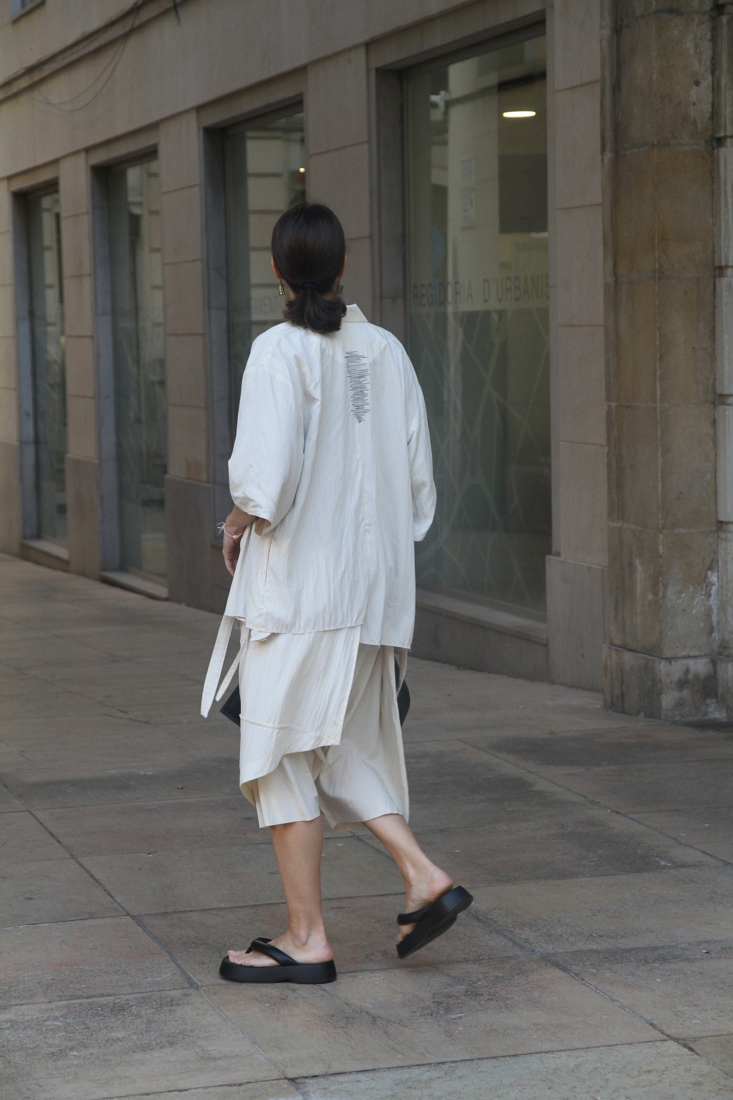 Pants Ushiro milk unisex