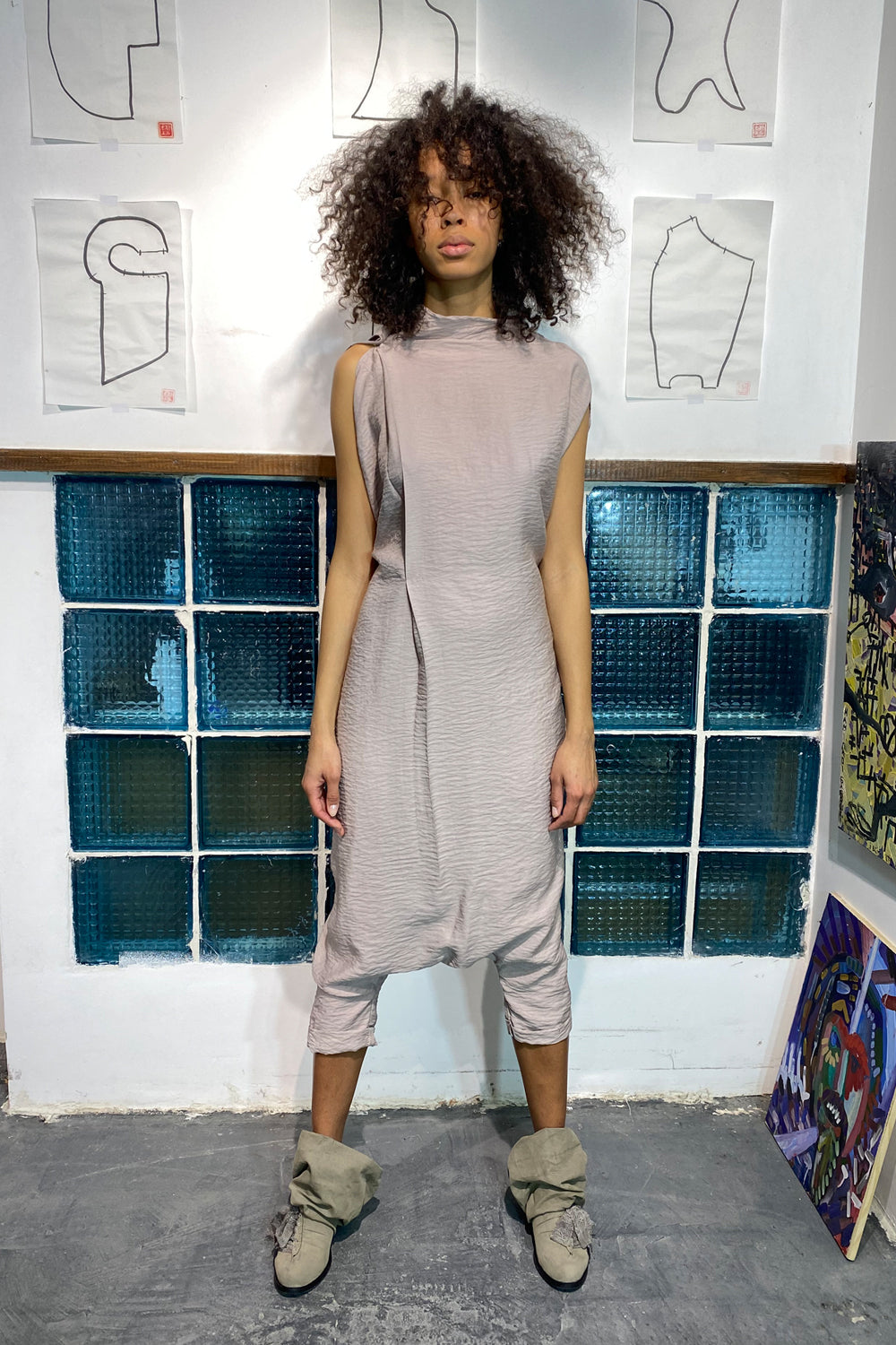 Jumpsuit Kim purple