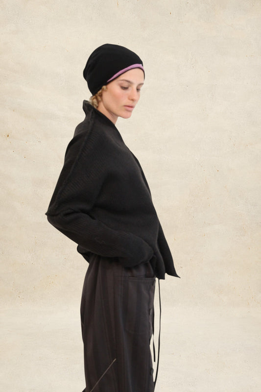 Sweater Mended Wool black