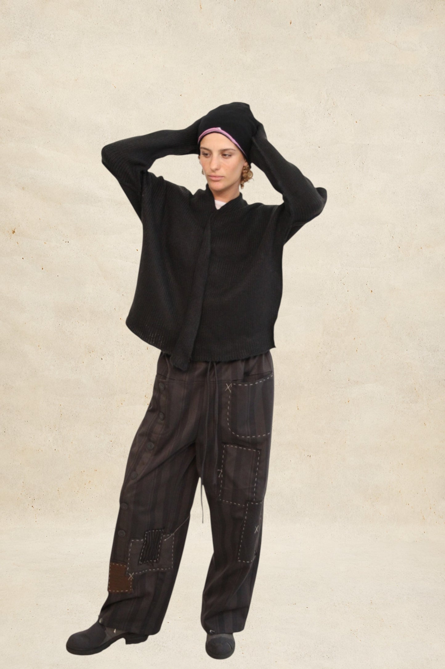 Светр Mended Wool black
