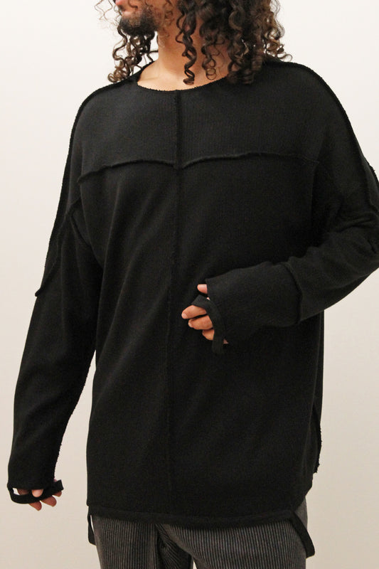 Sweater unisex black #4
