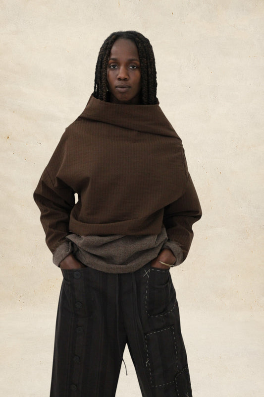 Тепла кофта Sent brown