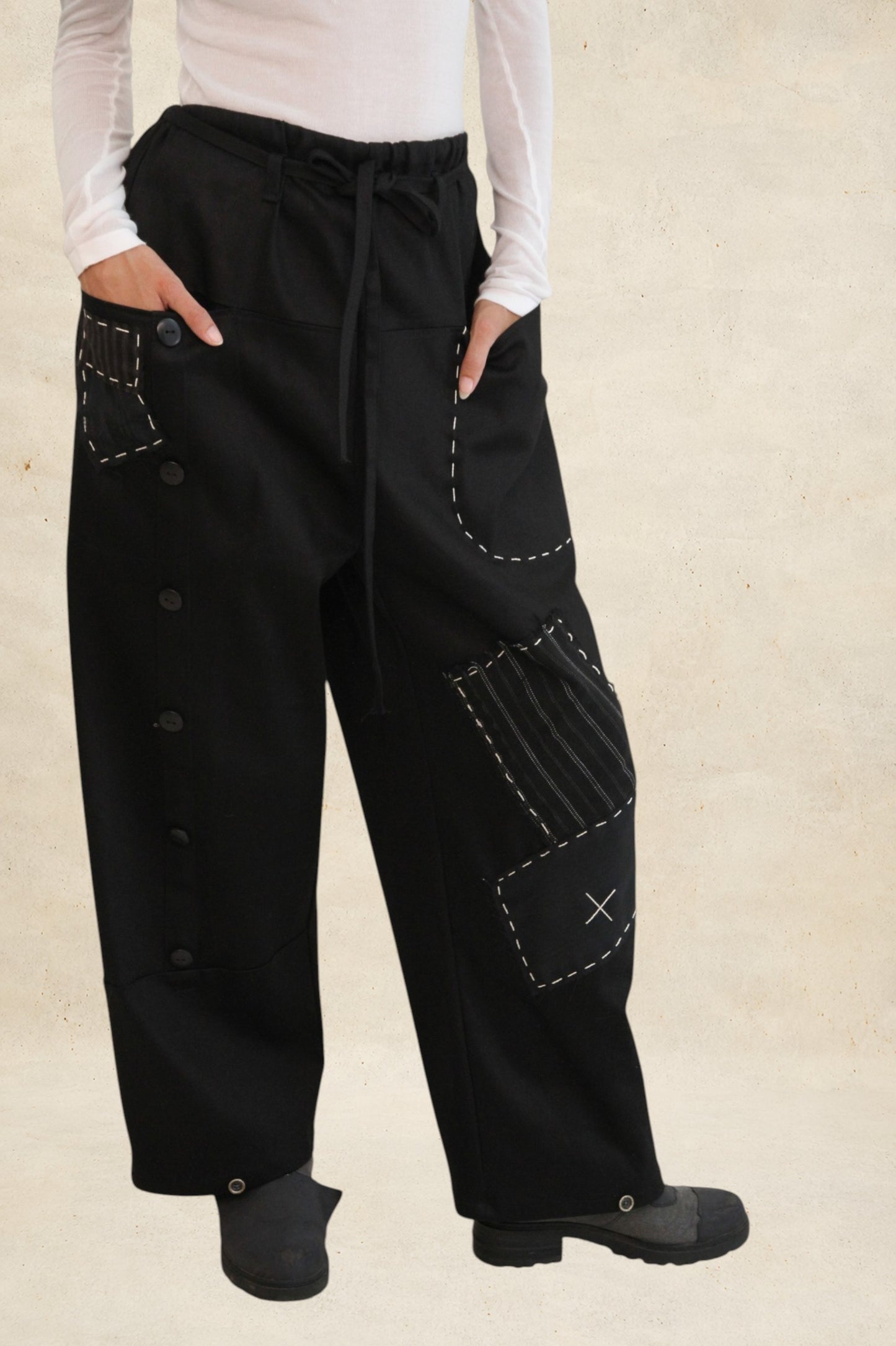 Pantalones Archive black Unisex
