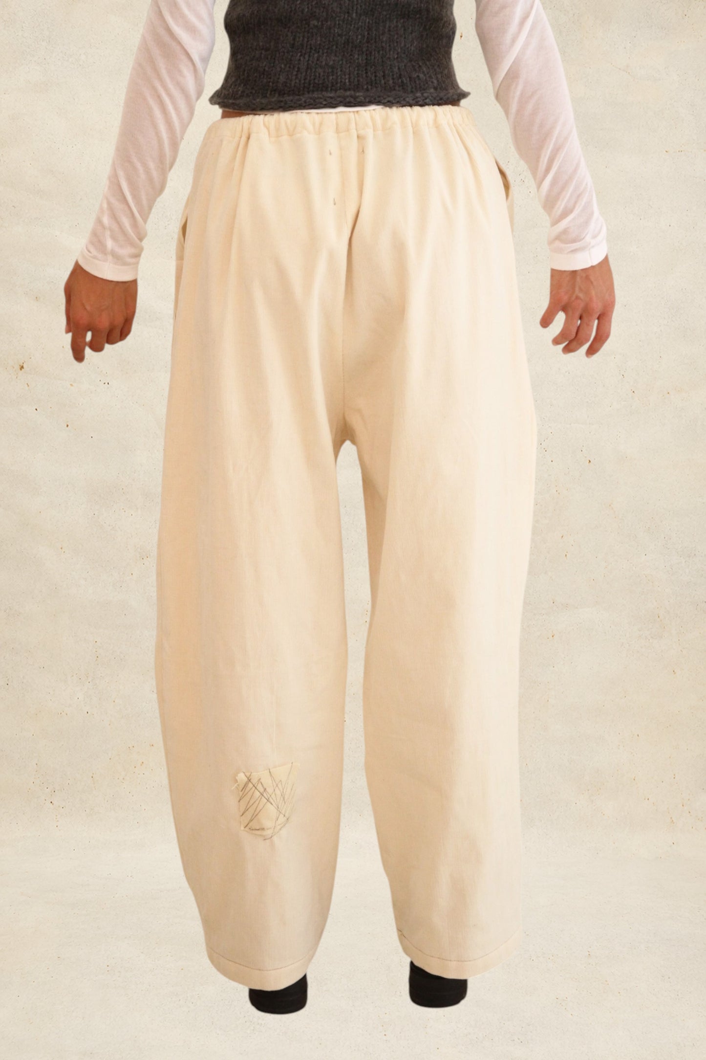 Pantalones Archive milk cotton Unisex