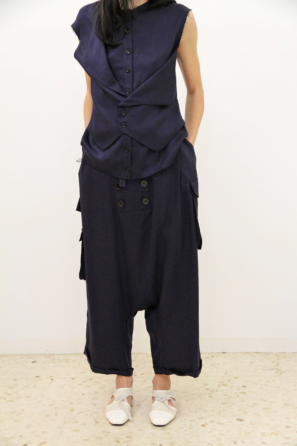 Pants Chalino blue Unisex